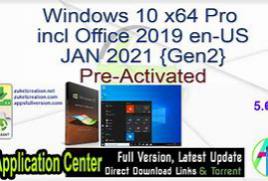 Windows 10 X64 21H2 Pro incl Office 2021 en-US JUNE 2022 {Gen2}